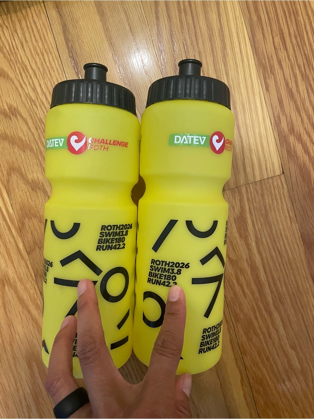 Challenge Roth Triathlon Water Bottle NWOT Bundle of 2